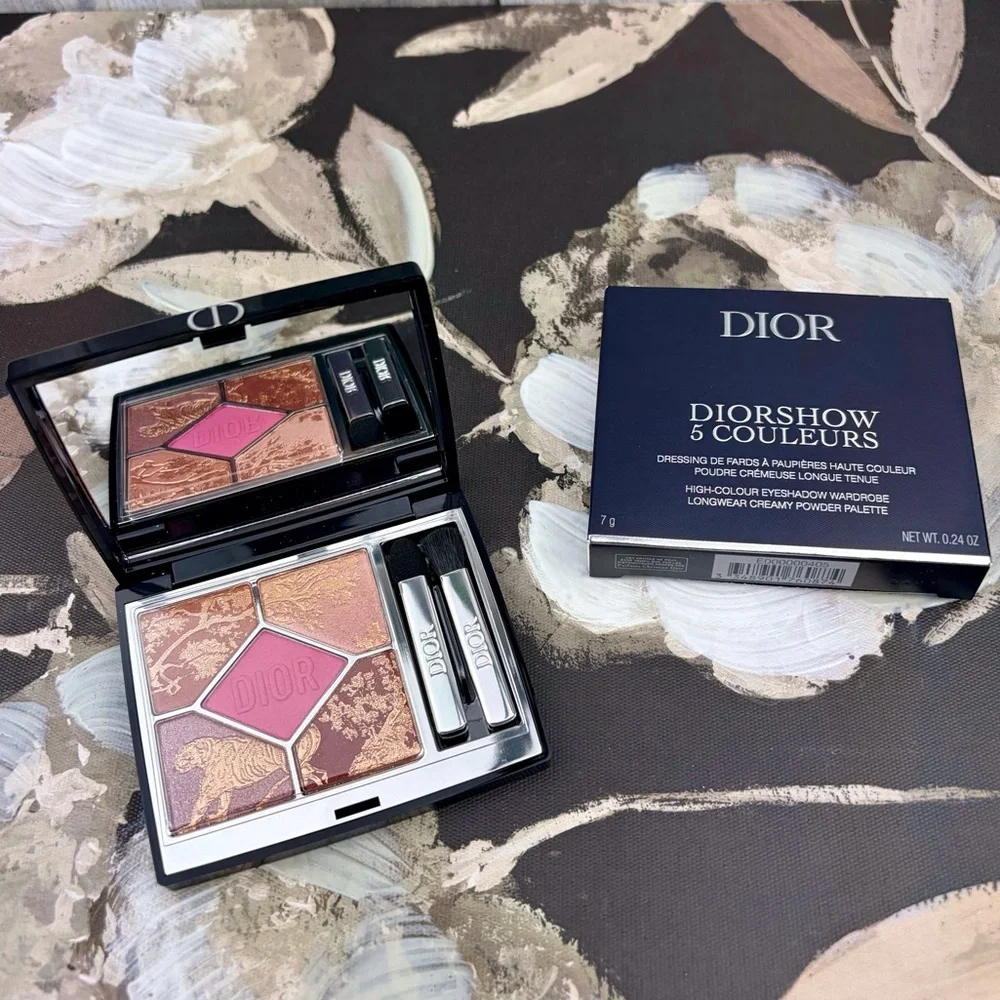 NIB Dior Diorshow 5 Couleurs High Color Eyeshadow Wardrobe in Pink Riviera.